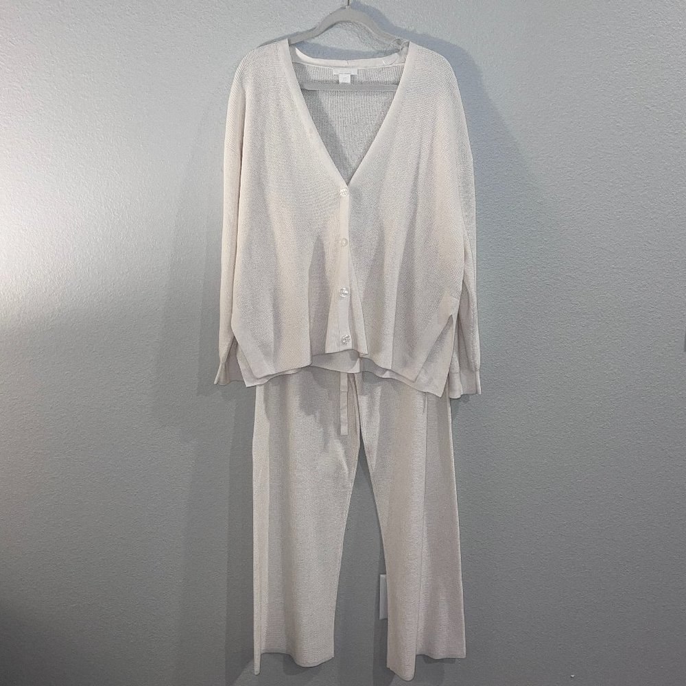 H&M Waffle Knit Lounge Set